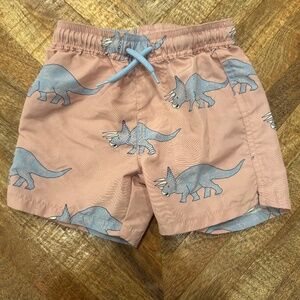 Cotton On Kids Dinosaur Swim Trunks - Size 3